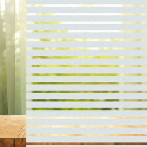 WAENLIR Sichtschutz-Fensterfolie, selbstklebend, Milchglasfolie, statisch haftend, Blickdicht, Fensterfolie für Büro, Zuhause, Badezimmer (44,5 x 200 cm)