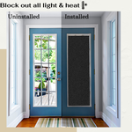 Load image into Gallery viewer, WAENLIR Total Blackout Window Privacy Film 100% Light Blocking Static Cling Window Cover for Room Darkening
