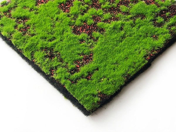 Artificial Moss Grass Turf Wall Green Plants Lawn Garden Micro Landscape  Decor