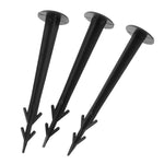 Load image into Gallery viewer, 100Pcs Plastic Garden Cover Cloth Securing Stakes Spikes Lawn Pins Pegs Sod Staples Anchoring  Fixing Landscape
