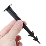 Load image into Gallery viewer, 100Pcs Plastic Garden Cover Cloth Securing Stakes Spikes Lawn Pins Pegs Sod Staples Anchoring  Fixing Landscape
