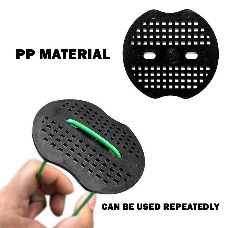 Garden Stakes Gaskets Lawn U Pins Plastic Coated Weed Landscape Staples Gasket Anchoring Landscaping Ground Cover 1/5/10/20pcs